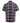 D555 SHIELDS Check Short Sleeve Shirt With Pocket For Men in Red, 2XL-6XL