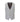 Skopes Jude Suit Waistcoat For Men's in Silver Herringbone, 34R to 58R