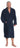 Mens Pure Cotton Shawl Collar Towelling Gown "Terry" in Navy in Size Navy in M to 3XL