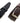 Sophos Full Grain Leather Block Edge Belt (8439) in Black & Brown Size 32 - 56