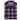 Double Two Men's Pure Cotton Bamboo Blend Window Check Shirt in Cherry 2XL to 5XL