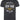 KAM Pure Cotton "New York" Printed Tee Shirt in Charcoal (5042) 2XL-8XL