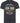 KAM Pure Cotton "New York" Printed Tee Shirt in Charcoal (5042) 2XL-8XL