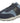 Mens Easy B Extra Wide Fit (2V) Suede/Leather Sports Sneakers (Wakefield) in Navy