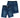 KANGOL Mens Denim Multipockets Shorts (Brock) in 2 Colour Option