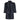 Espionage PJ149 Striped Fleece Gown in Navy/Charcoal Stripe 2XL-8XL