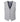 Skopes Men's Anello Check Pattern Waist Coat in Grey 34 to 62 Regular