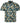 Espionage Short Sleeve Shirt For Men with Floral Print in Green, 2XL-8XL