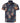 KAM Short Sleeve Acorn Palm Print Shirt For Men in Navy, 2XL-8XL