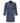 Espionage Tradition Gown For Men in Navy Check, 2XL-8XL