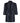Espionage PJ149 Striped Fleece Gown in Navy/Charcoal Stripe 2XL-8XL