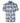 Kam Jeanswear Men's Plus Size Premium Stretch Check Shirt in Blue, Sizes 3XL to 8XL