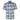 Kam Jeanswear Men's Plus Size Premium Stretch Check Shirt in Blue, Sizes 3XL to 8XL