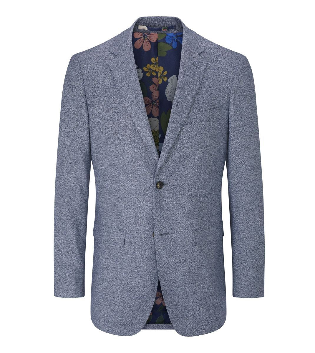 Skopes Slim Fit Jodrell Suit Jacket For Men in Blue Marl, 34S-48L - Blue / 38L