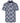 KAM Short Sleeve Geo Print Hawaiin Shirt For Men in Navy, 2XL-8XL