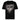 KAM Men's KBS 5717 Short Sleeve Customs Skull Print Crew Neck Tee in Black, 2XL to 8XL