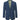 Skopes Tailored Fit Orville Suit Jacket For Men in Blue Self Check, 36S-62L