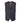Skopes Thoresby Ultimate Comfort Suit Waistcoat For Men in Navy Blue/Grey Check, 34R to 62R
