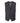 Skopes Thoresby Ultimate Comfort Suit Waistcoat For Men in Navy Blue/Grey Check, 34R to 62R