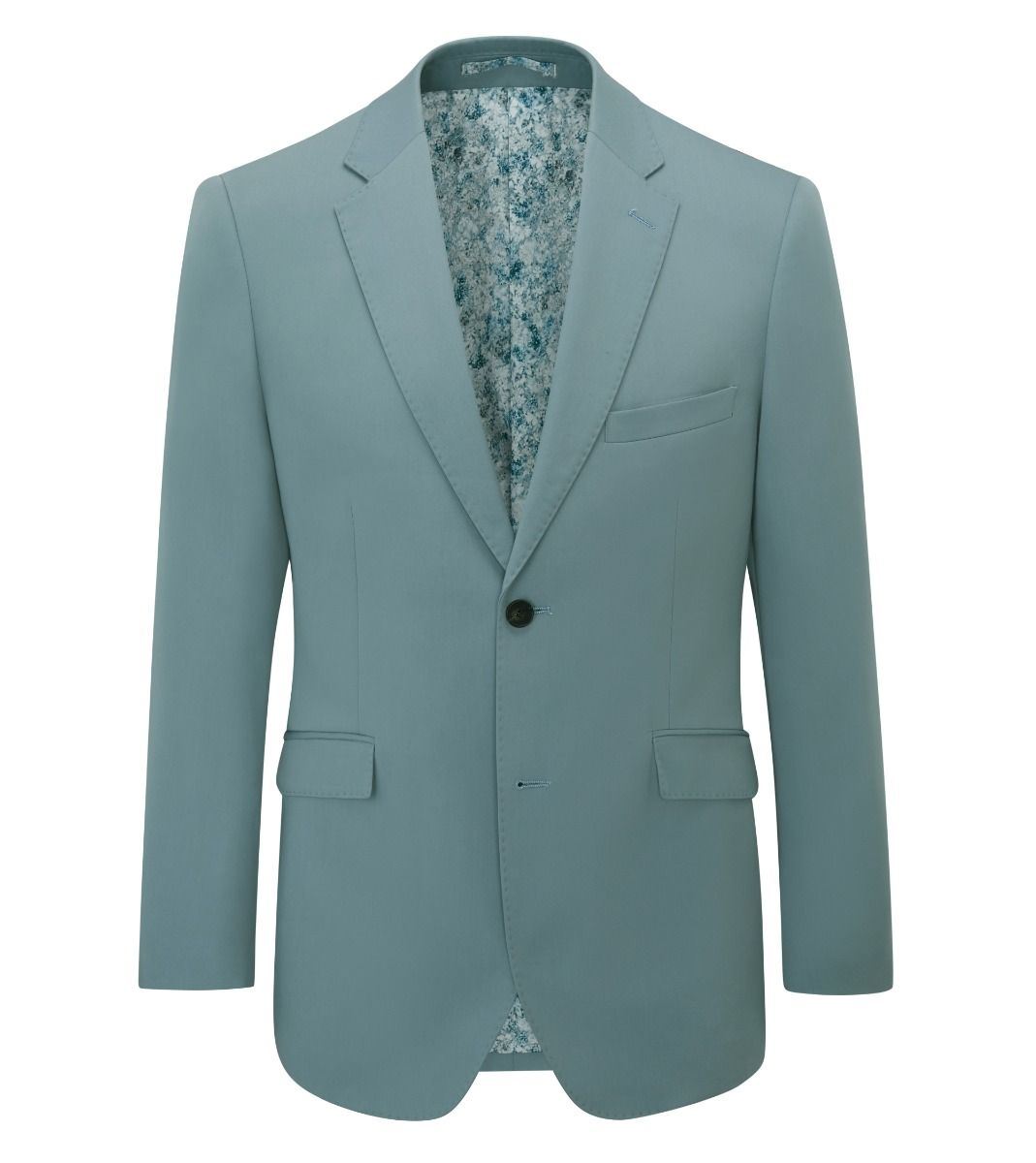 Skopes Tailored Fit Beckett Suit Jacket For Men in Mint Green, 36S-62L - Mint Green / 56S