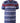 D555 Men's Plus Size Jacquard Stripe Polo in Blue 2XL to 8XL