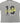 KAM PURE COTTON CREW NECK PRINTED TEE SHIRT "ORLEANS" IN GREY IN SIZE 2XL TO 8XL