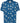 Blend Printed Short Sleeve Shirt for Men's (20717503) Navy Peony, 2XL-6XL