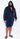 Duke - D555 Super Soft Dressing Gown With Hood In Navy 2Xl-8Xl