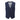 Skopes Caspian Suit Waistcoat For Men in Navy Blue, 34R-62R