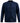 D555 GILLINGHAM Knitted Zip Through Cable Sweater For Men in Navy Marl, 2XL-8XL