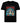 Espionage Paradise Print Tee Shirt For Men in Black, 2XL-6XL