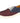 Mens Easy B Extra Wide Fit (2V) Sporty Canvas Canvas Shoes (Declan) in Navy/Bordeaux