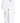Mens Pure Cotton Shawl Collar Towelling Gown "Terry" in White in White M to 4XL