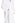 Mens Pure Cotton Shawl Collar Towelling Gown "Terry" in White in White M to 4XL
