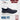 D555 Kingsize Hands Free Shoes For Men With Knitted Top (BLYTH 2) - Navy, 12-15