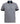 D555 Men's PRINSTEAD Pique Polo Shirt With Ribbed Collar & Cuff in Grey/ Black 2XL to 5XL