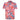 Espionage Mens Plus Size Cotton Lead Print Shirt in Coral/Turquoise