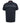 D555 STAFFORD Cut And Sew Embroidery Stripe Short Sleeve Polo For Men in Black, 2XL-8XL