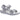 Hush Puppies Sara Quarter Strap Sandal Ladies in Grey
