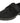 Mens Easy B Extra Wide Fit (2V) Touch Strap Velour Casual Shoes (Daniel) in Black