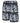 Espionage Swimshort For Men with Monochrome Print in Grey, 2XL-8XL