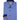 Double Two Cotton Rich With Fish Print Contrast Long Sleeve Shirt For Men's in Blue, 15" to 18" Sizes