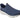 Skechers Slip On Sneaker Shoe For Men Edgeride Commissioner Slip-ins in Navy/Orange, 5.5-13