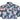 Espionage Mens Plus Size Cotton Large Floral Print Shirt (323) in Navy