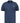D555 Men's BRADLEY-Short Sleeve Jacquard Jersey Polo With Embroidery in Navy, 3XL to 6XL