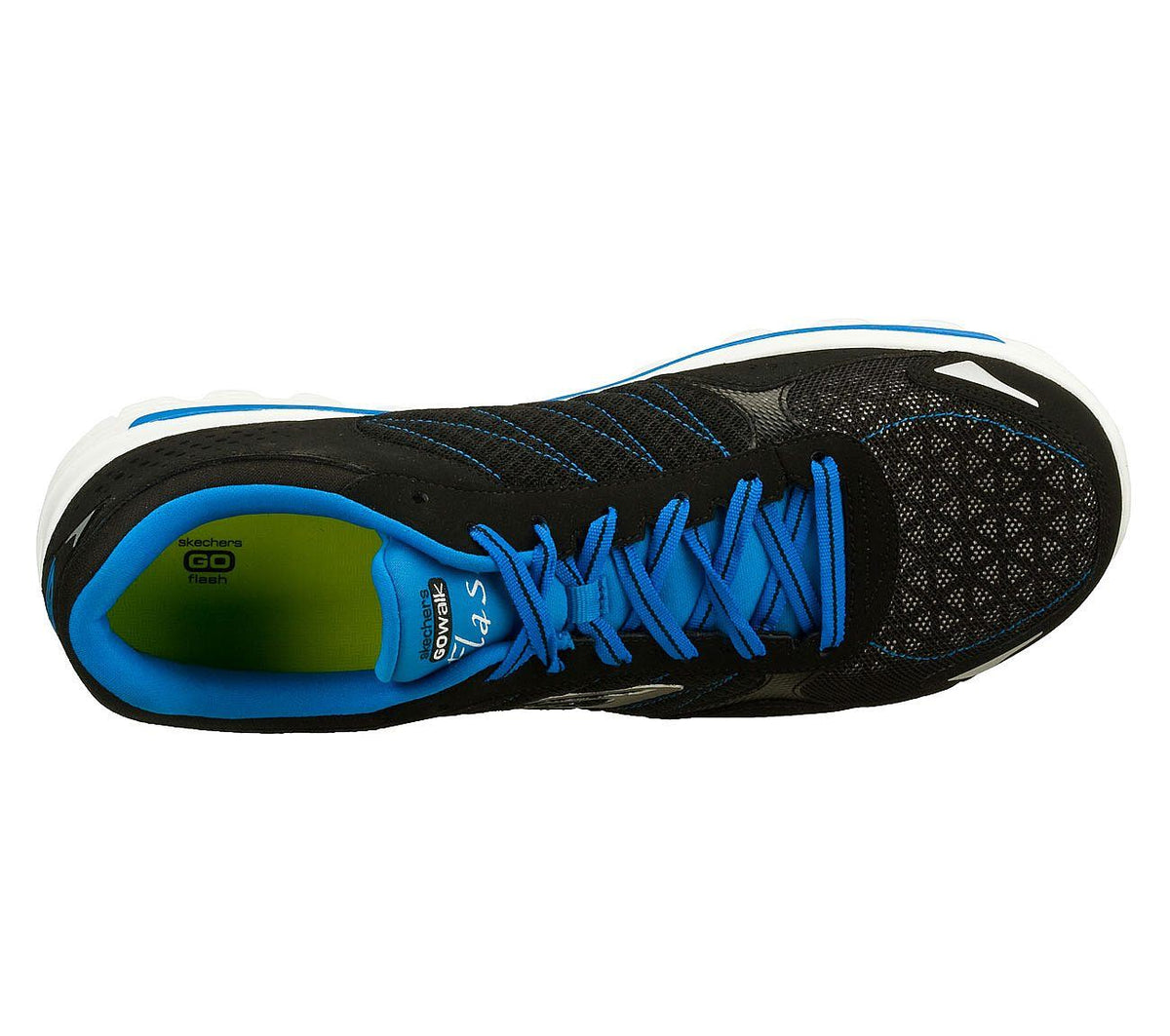 SKECHERS Men's Go Walk 2- Flash Breathable Walking Trainers - UK 9 / Blacks