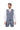 Scott Men's Classic Shark Skin Waist Coat in Light Blue, 34 to 60 Long & Regular