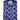 Double Two Life Style Men's Plus Size Pure Cotton Navy Floral Print Long Sleeve Shirt (1178A)