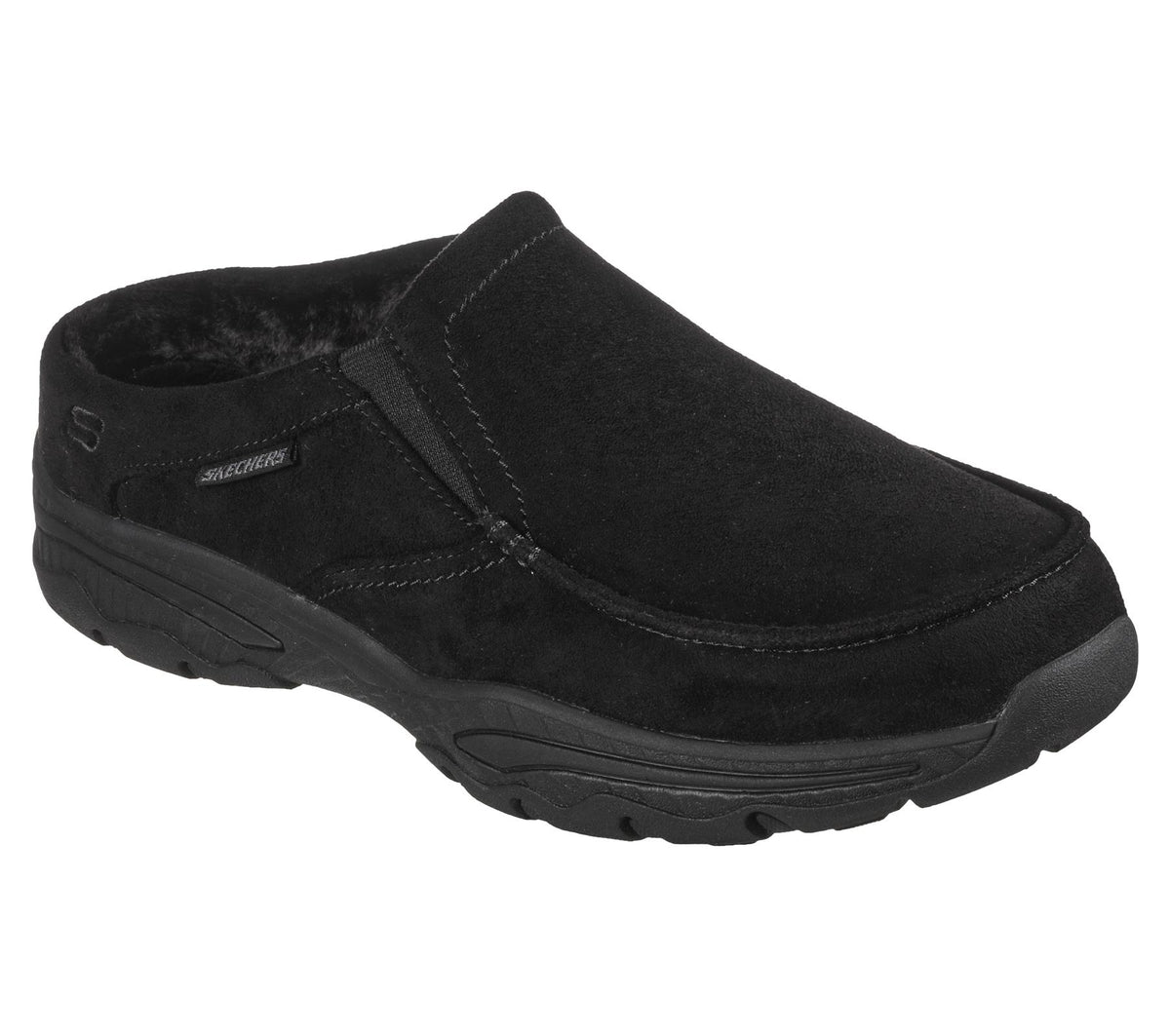 Skechers Men's Creston Fernley Sneaker Shoes in Black in Size UK6 to UK13 - 8 / Black