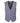 Skopes Men's Jude Waist Coat Herringbone in Blue 34 to 62 Regular
